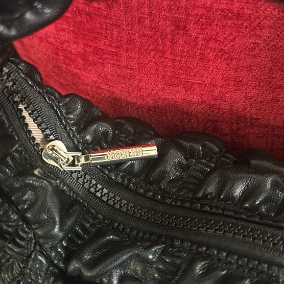 NWT Jason Wu Quilted Vegan Quilted Leather Black puffer Shoulder Bag - Picture 3 of 5